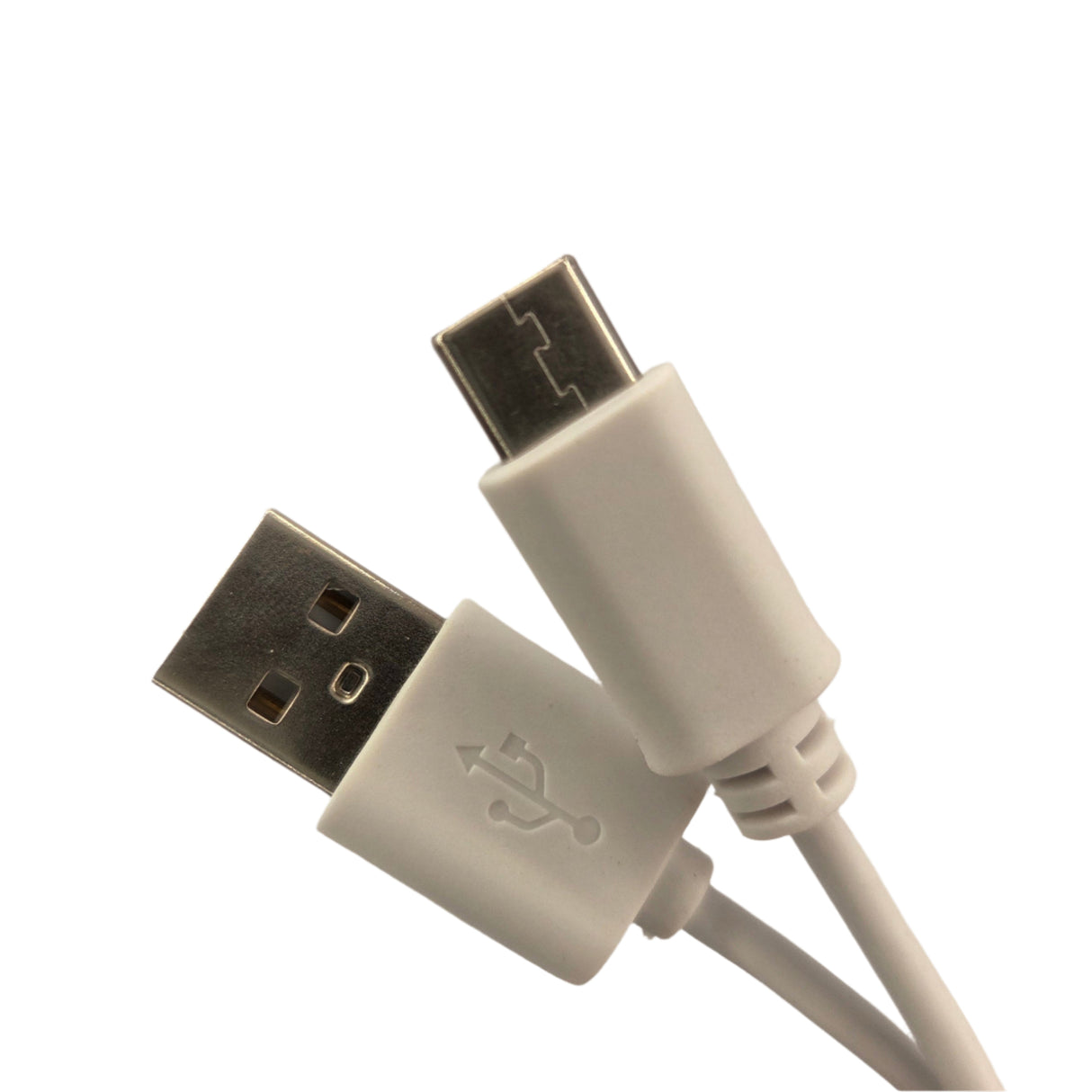 Usb c kábel biely 2 m