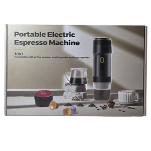 Cestovný kávovar na espresso kapsuly 12V KF-JN-01