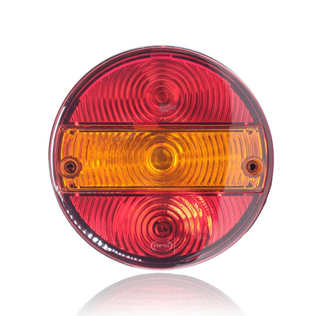 Lampa okolo pruhu indexes, ľavá s poznámkovou značkou