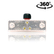 Biela LED poloha lampa
