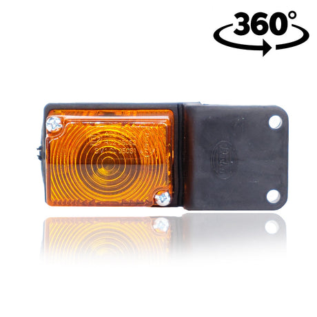 Lampa kocka žltá so Z podstavcom