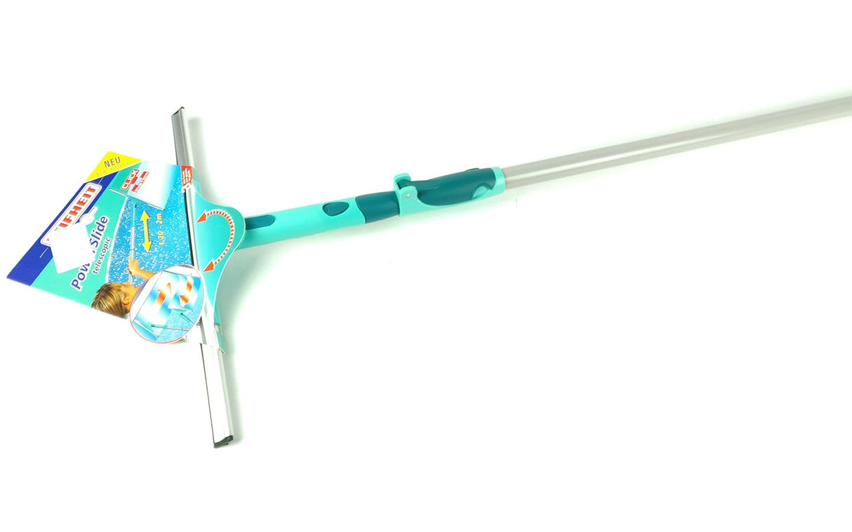 Výsuvná rukoväť na čistenie okien 2m + otočná hlava: 40 cm