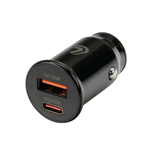 Autonabíjačka do zapalovača  USB-C a USB-A výstupom