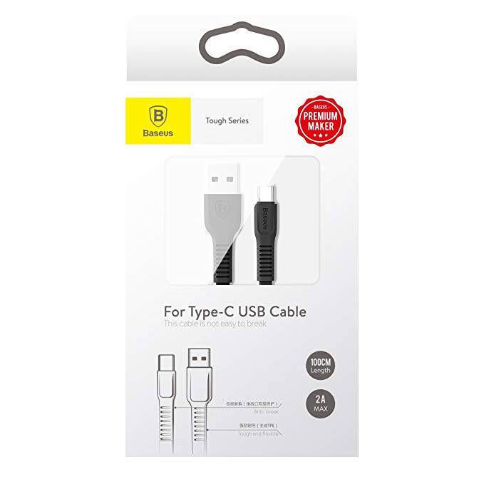 USB dátový a rýchlonabíjací kábel Type C 1m 2A