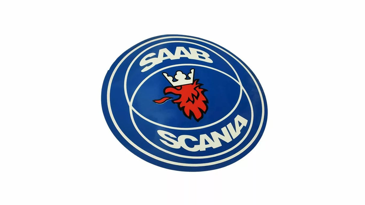 Nálepka Scania kruhová retro 22 cm