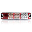 Lampa LED 3-funkčná s prizmatickým dizajnom 12/24V
