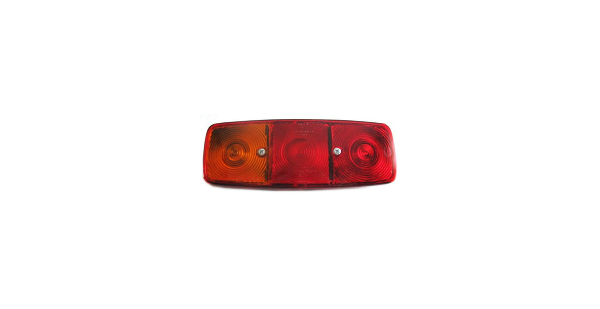 Lampa pre MB 3 komorová malá sklo ľavo-pravo