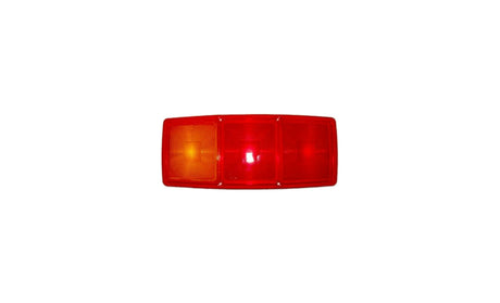 Lampa pre MB 3 komorová veľká sklo ľavo-pravo