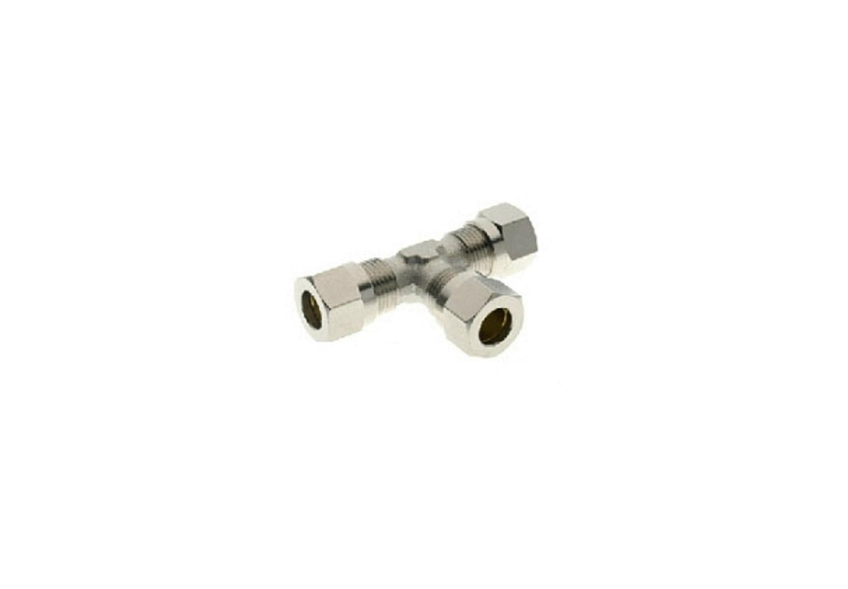 Potrubný T skrutkový rýchlospojovací konektor 8mm M14x1,5