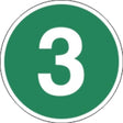 Nálepka 3 EUR 3