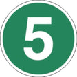 Nálepka 5 EUR 5