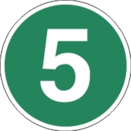 Nálepka 5 EUR 5