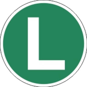Nálepka L /tichá/