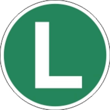 Nálepka L /tichá/