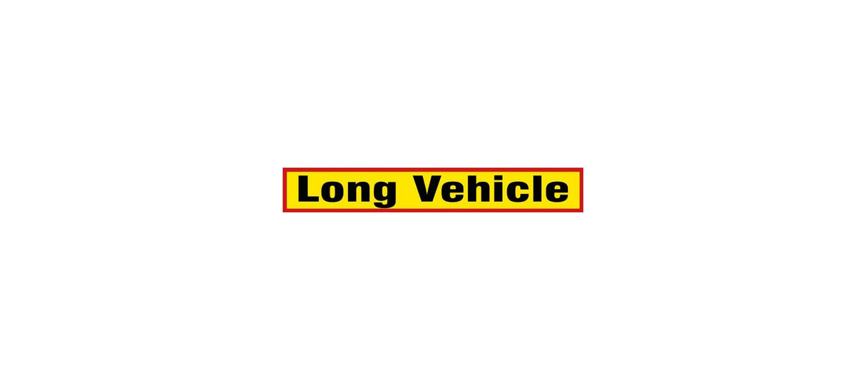 Nálepka Long Vehicle