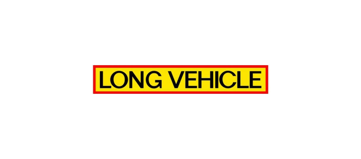 Nálepka Long Vehicle