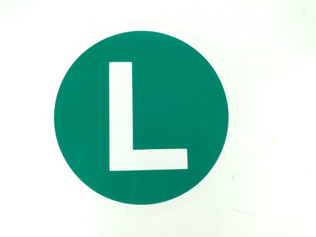Nálepka L /tichá/