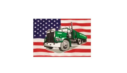 Lobogó USA s orlom pre kamióny (90x150cm)