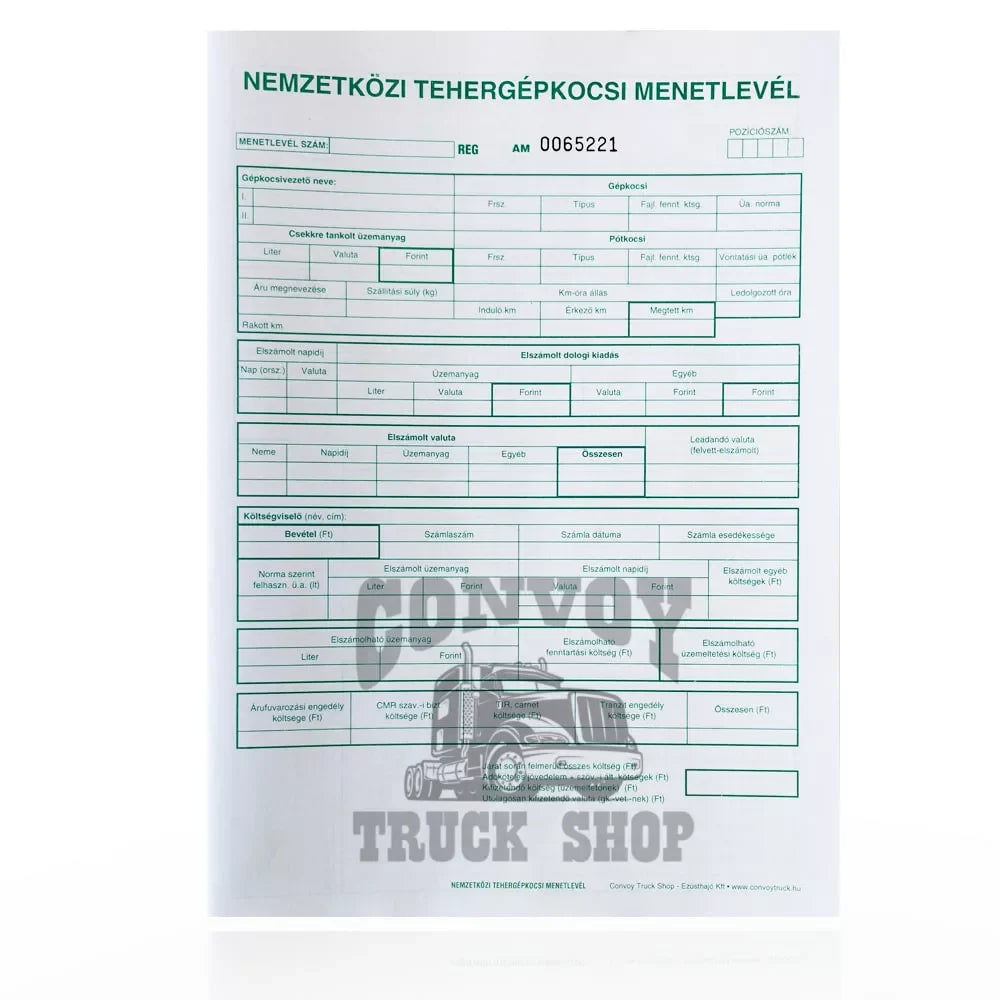 Formulár Medzinárodný preukaz