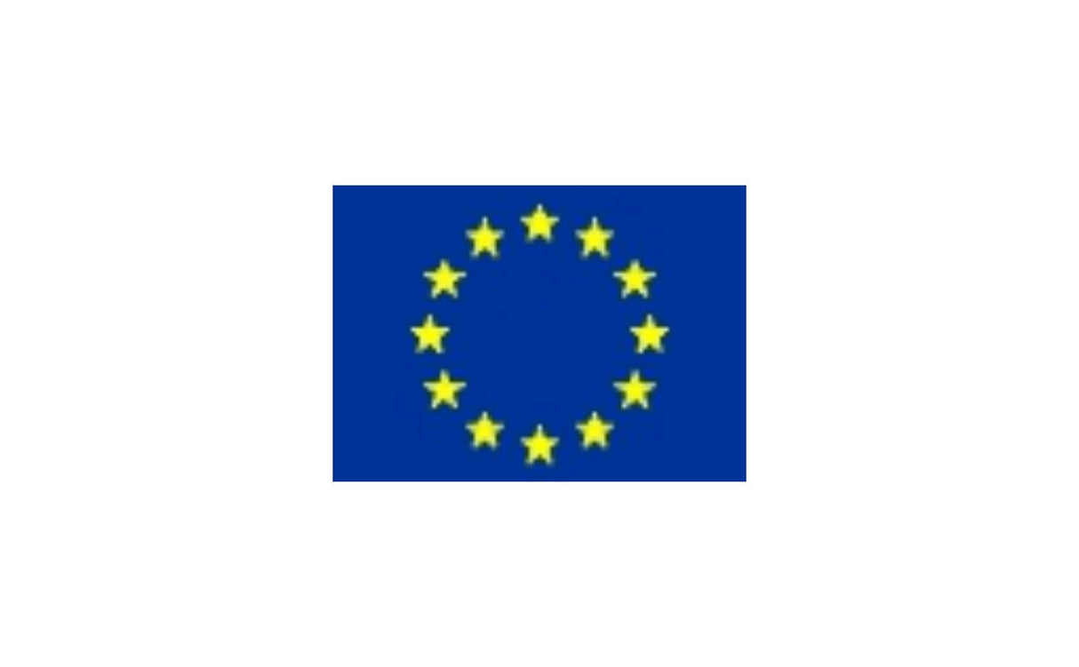 Štítok s matricou európskej vlajky