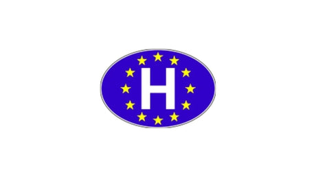 Nálepka H Európás