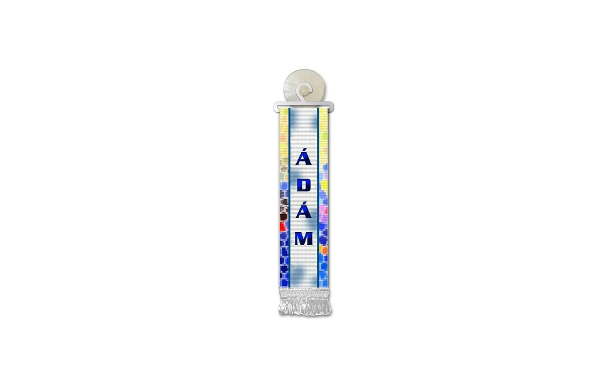 Mini vlajka s menom A-E