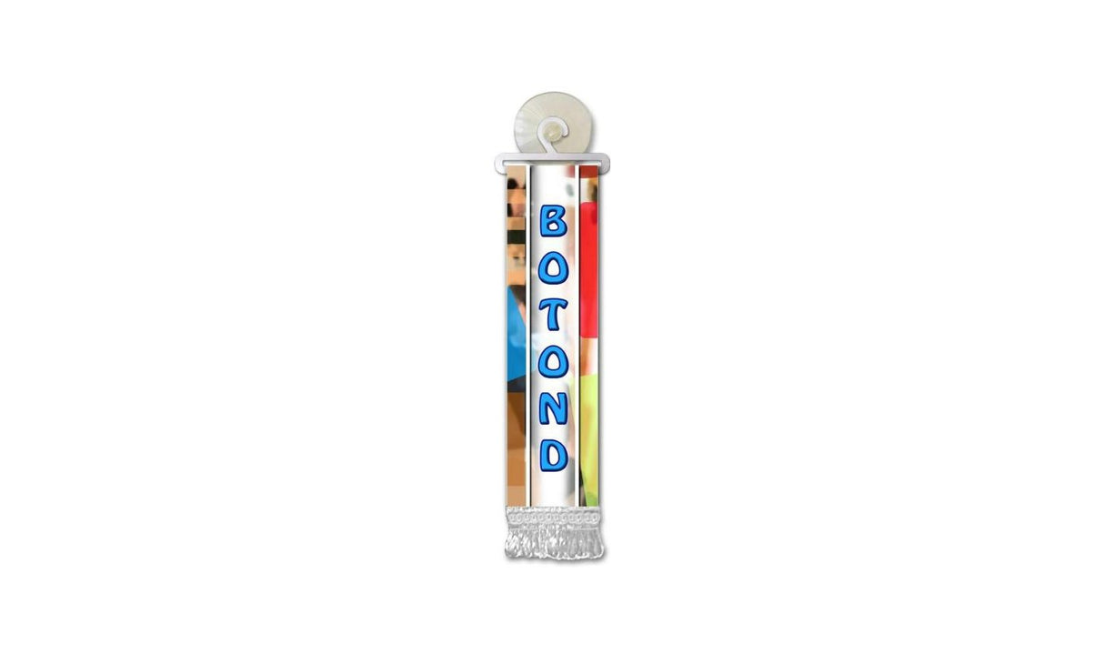 Mini vlajka s menom A-E