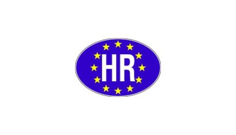 Samolepka HR Chorvátsko EÚ