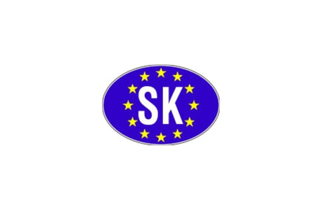 Nálepka SK (Slovensko) EÚ