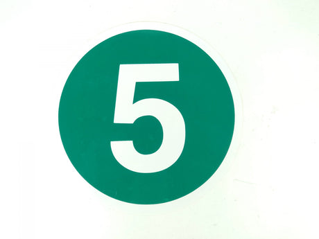 Nálepka 5 EUR 5