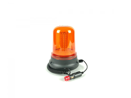 Villogó lámpa sárga LED-es 80 LED mágnestalpas
