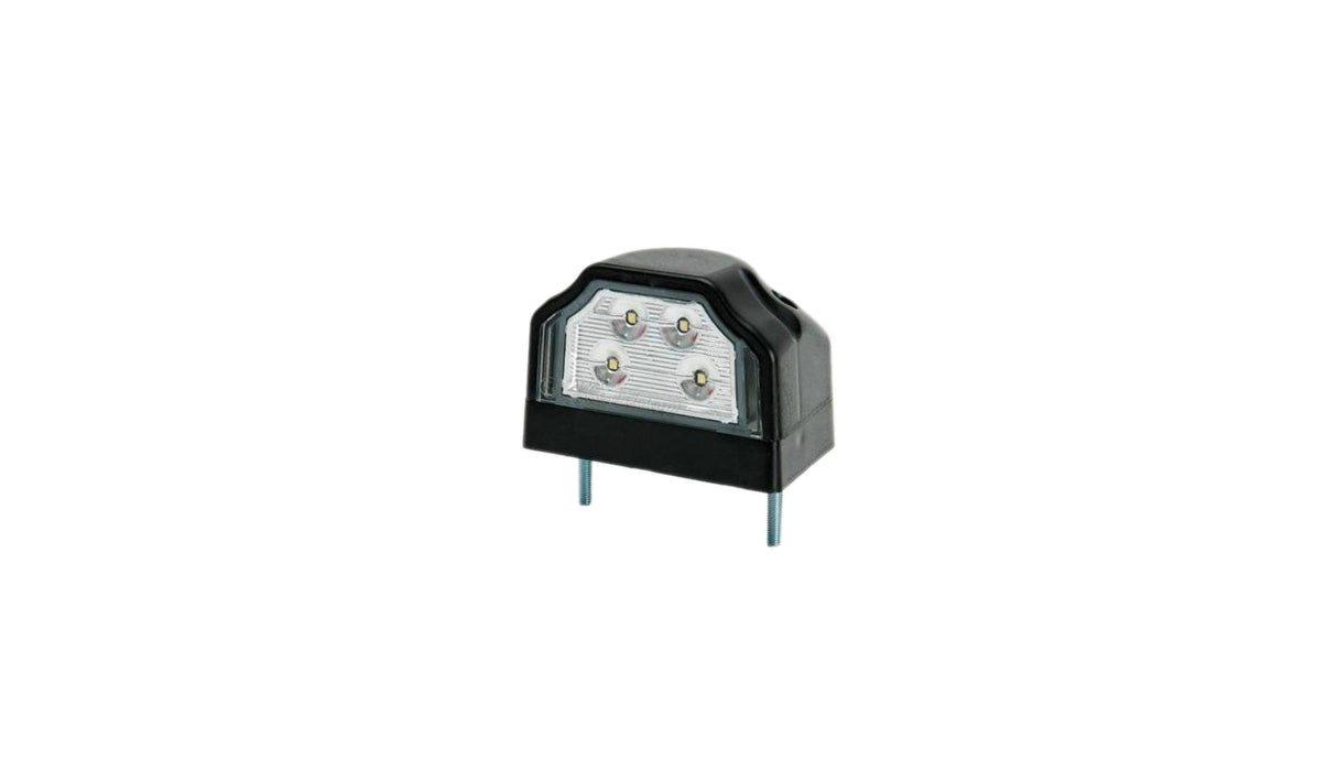 Svetlo poznávacie veľké čierne 4 LED