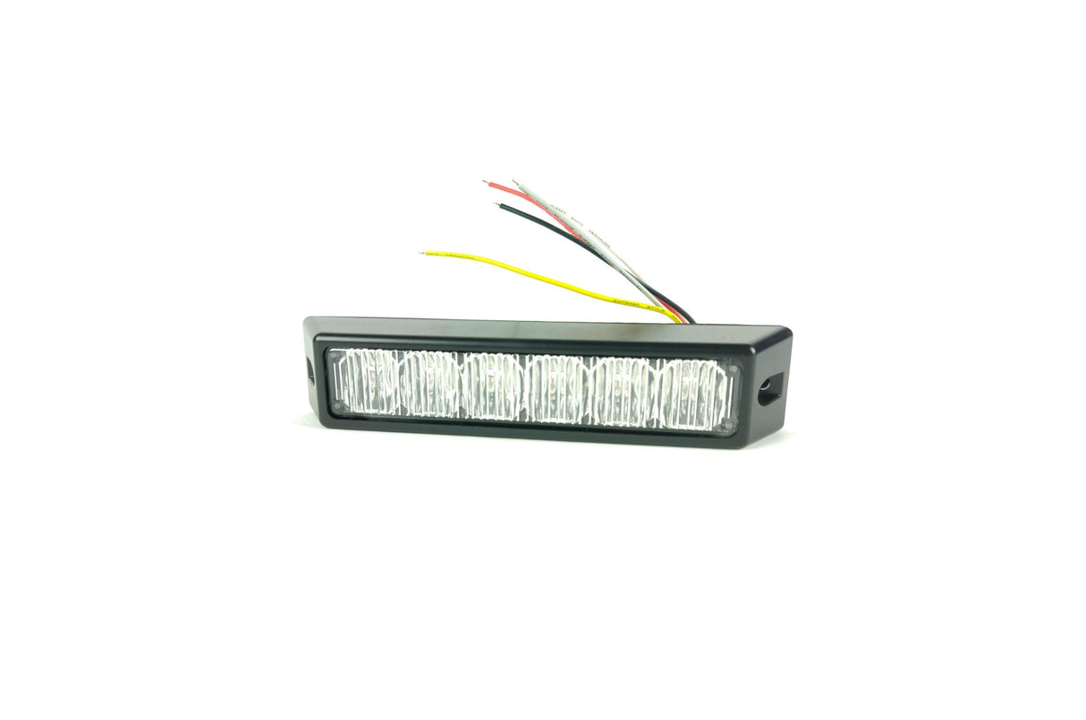 Villogólámpa kiegészítő mini 6LED sárga 18 funkciós