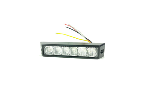 Villogólámpa kiegészítő mini 6LED sárga 18 funkciós
