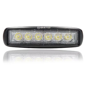 Pracovná LED lampa s zaobleným krytom 12/24V