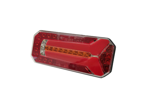 Lampa LED 6-funkčná ľavá-pravá mlhová, spätná s prizmou 12/24V
