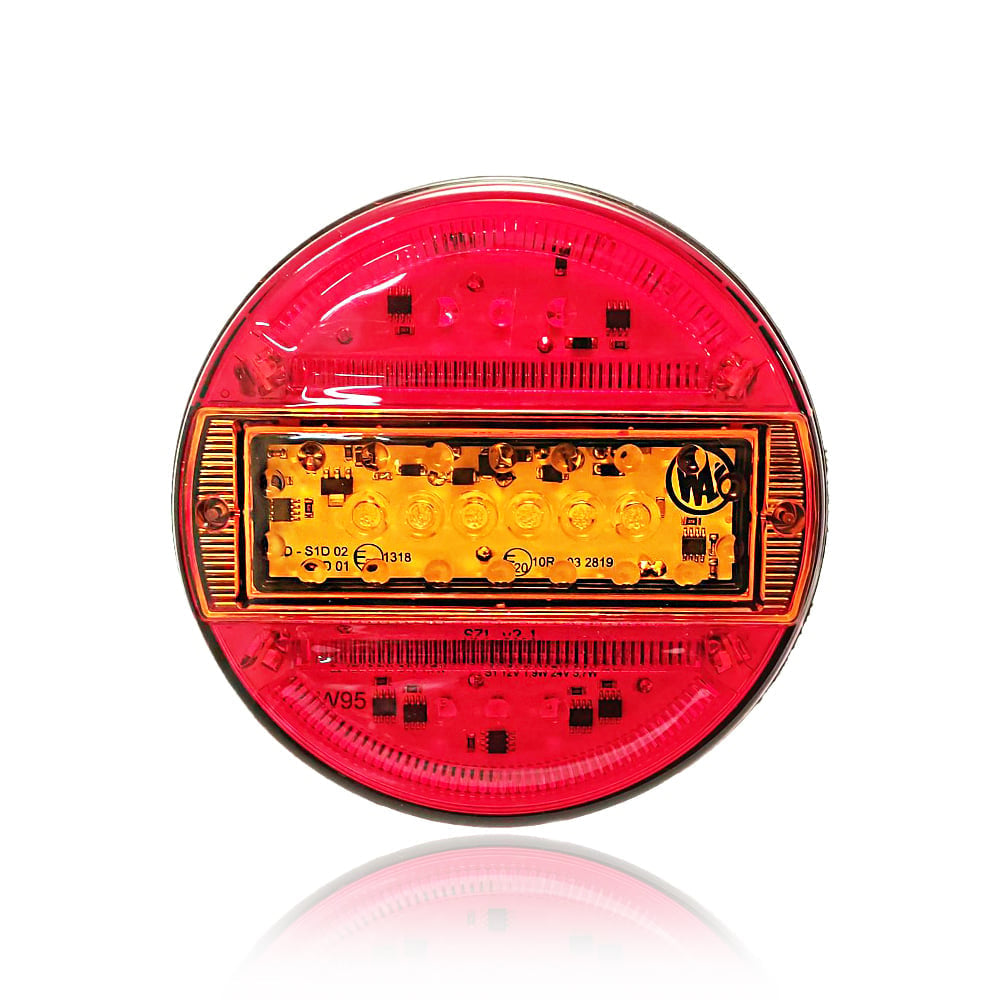 Lampa okruhly pás indexov LED 12/24V tenký