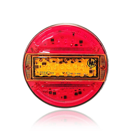 Lampa okruhly pás indexov LED 12/24V tenký
