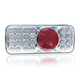 Svetlo LED s 5 funkčnými priehľadnými prizmami 12/24V