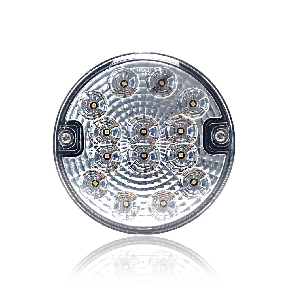 Zadné svetlo veľké kruhové LED 12/24V