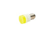COB LED žiarovka pár 12V Ba15s 1 LED keramická biela