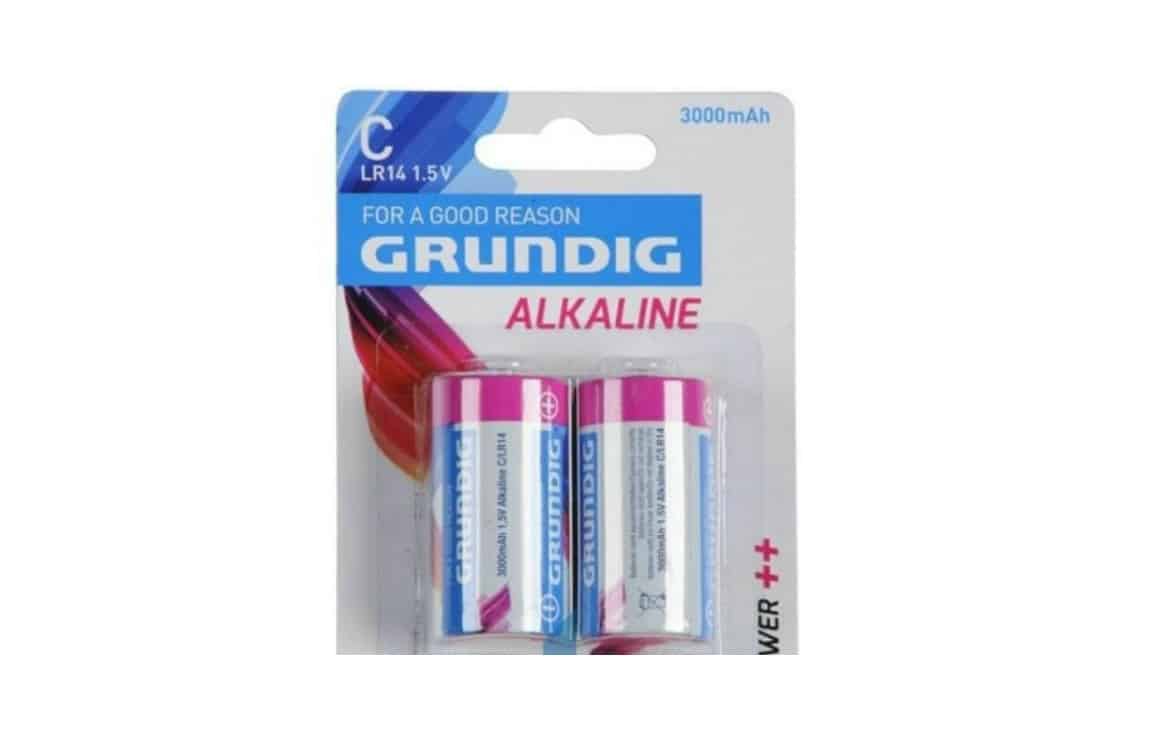 Batéria LR14 baby alkalická 3000mAh 2 ks