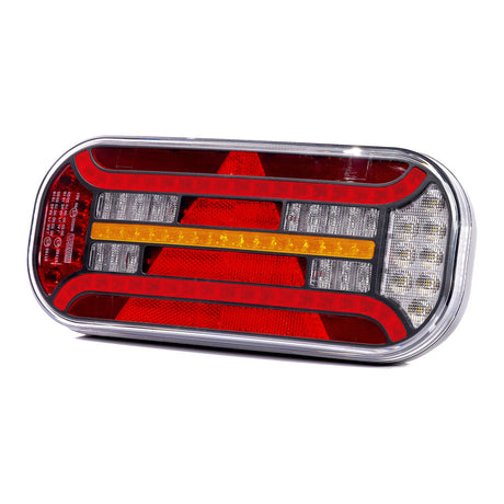 Svetlo LED s 6 funkčnými dynamickými indexmi s prizmatickým tvarom trojuholníkového tvaru 12-36V