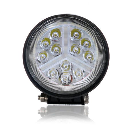 Pracovná lampa LED kruh kombinované svetlo 12/24V