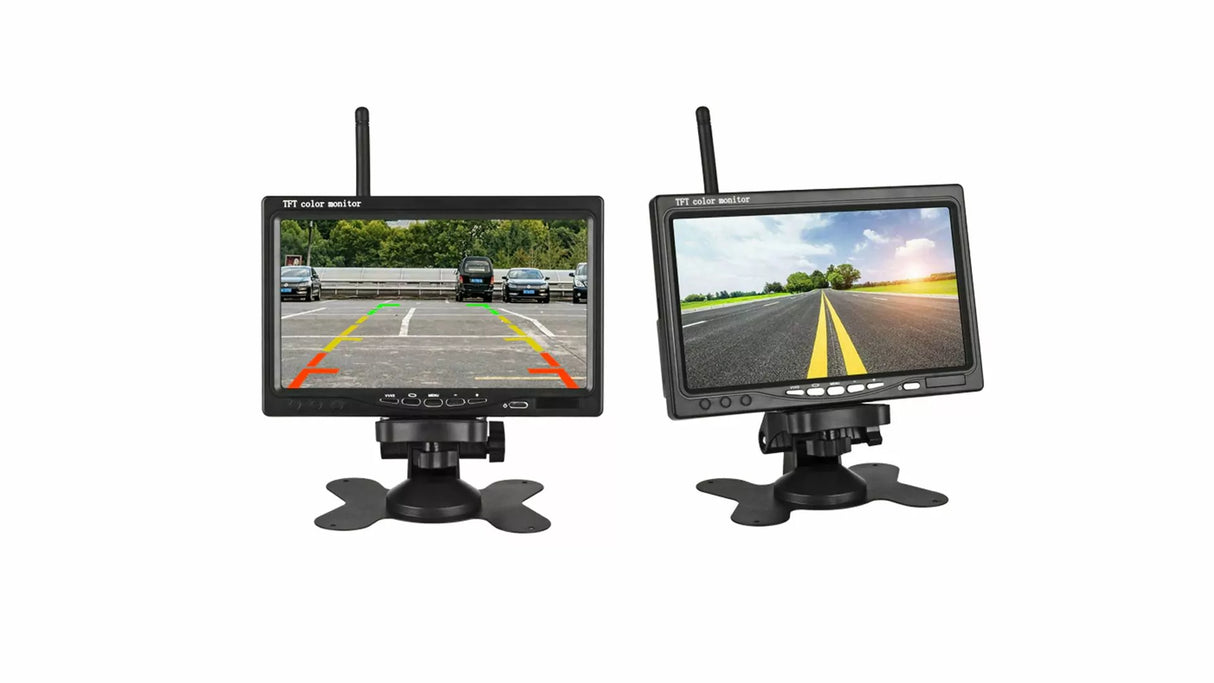 Bezdrôtová cúvacia kamera s monitorom 12/24V