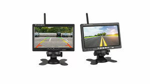 Bezdrôtová cúvacia kamera s monitorom 12/24V