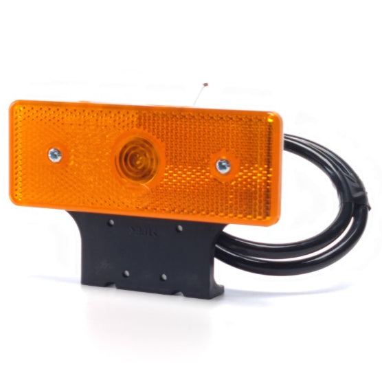 Pozičné svetlo s prizmovým dizajnom v žltej farbe a LED technológiou