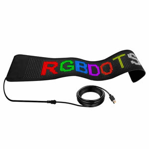 LED displej s flexibilným Bluetooth ovládaním 12V
