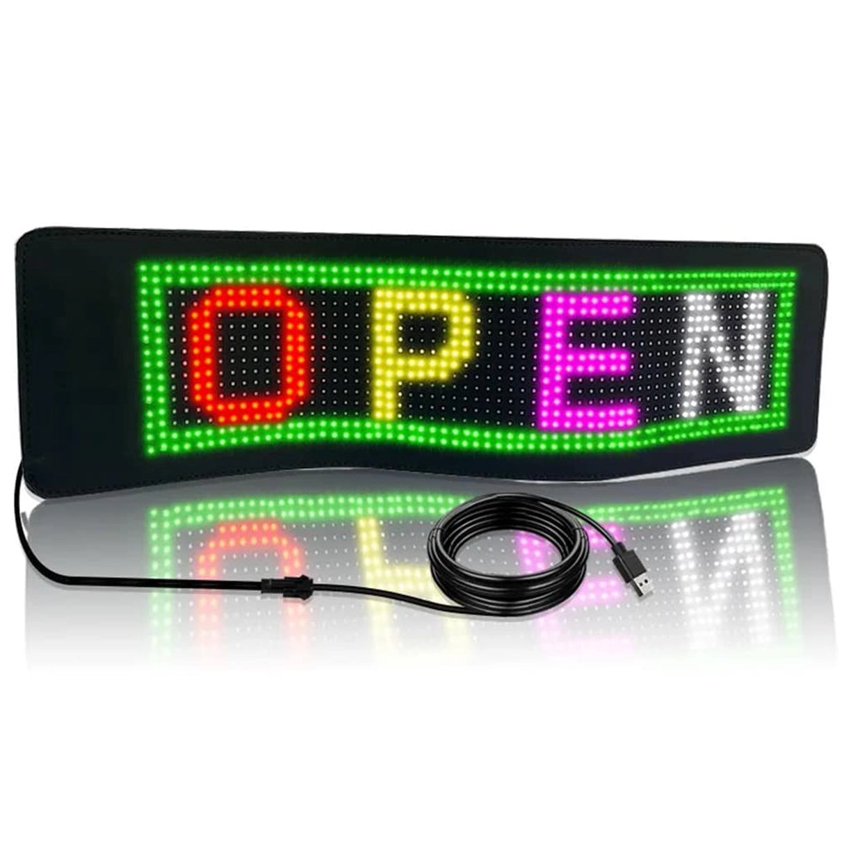 LED displej s flexibilným Bluetooth ovládaním 12V
