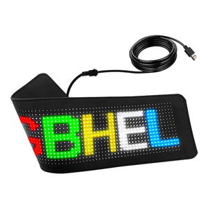 LED displej s flexibilným Bluetooth ovládaním 12V